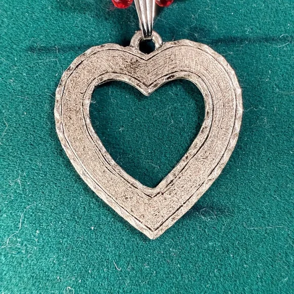 Artisan Red Dyed Agate/Jade Composite, Glass Pearls & Crystal Beads 3 piece Set - Picture 11 of 11